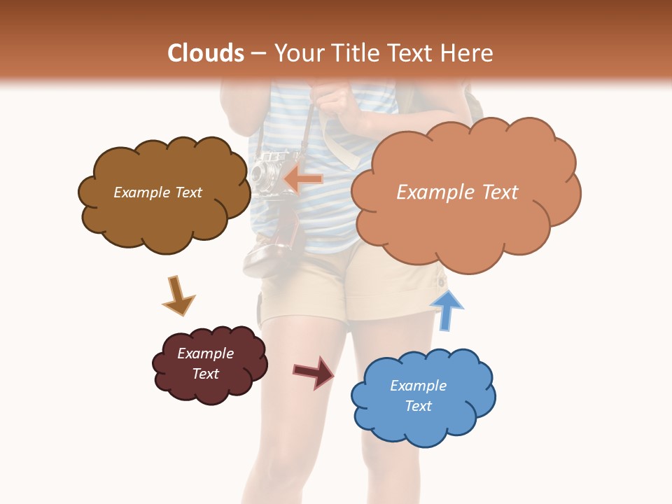 Immigration Portrait Travel PowerPoint Template