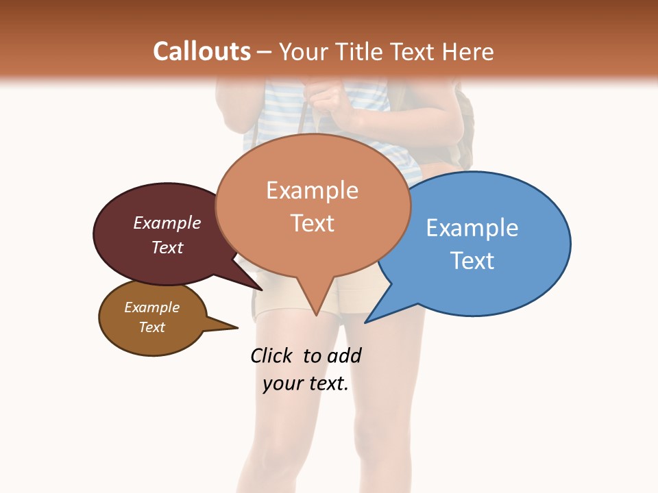 Immigration Portrait Travel PowerPoint Template