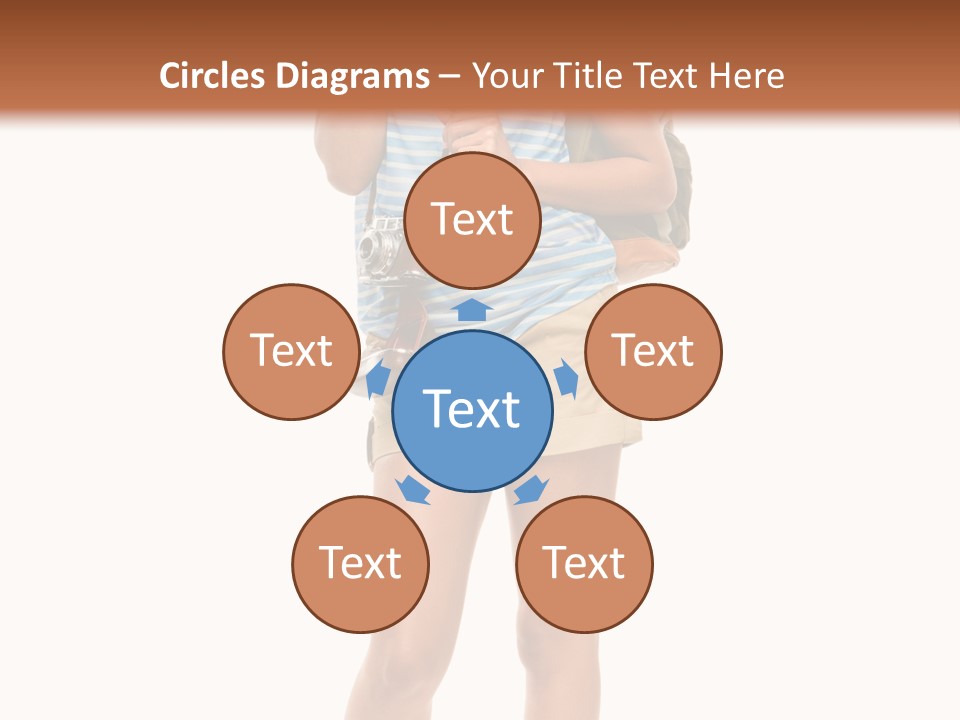 Immigration Portrait Travel PowerPoint Template