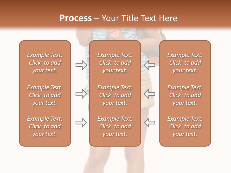 Immigration Portrait Travel PowerPoint Template