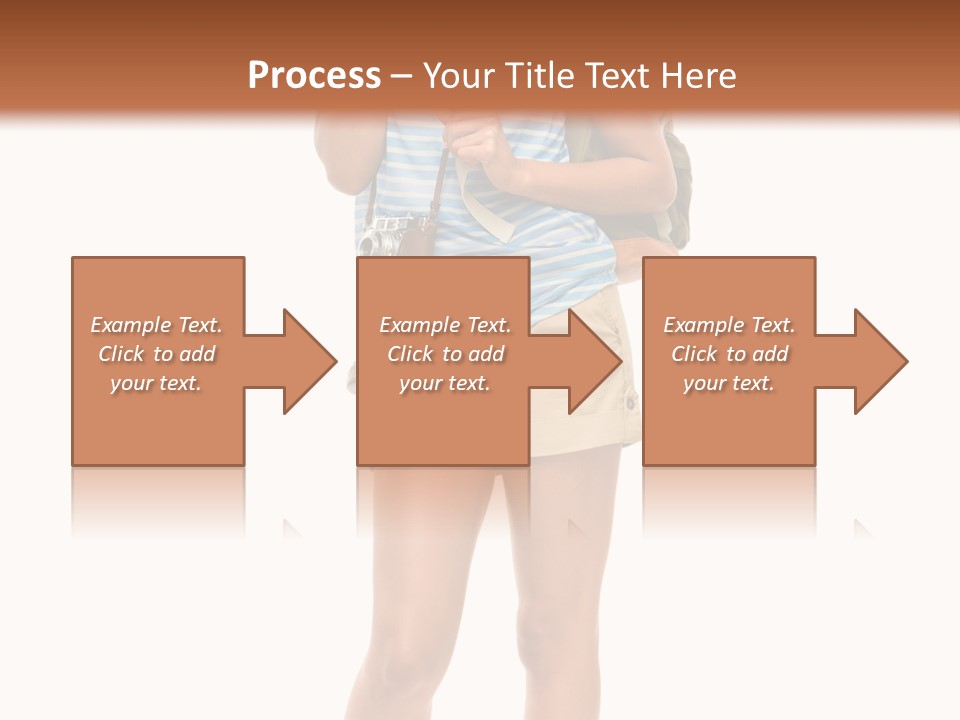 Immigration Portrait Travel PowerPoint Template