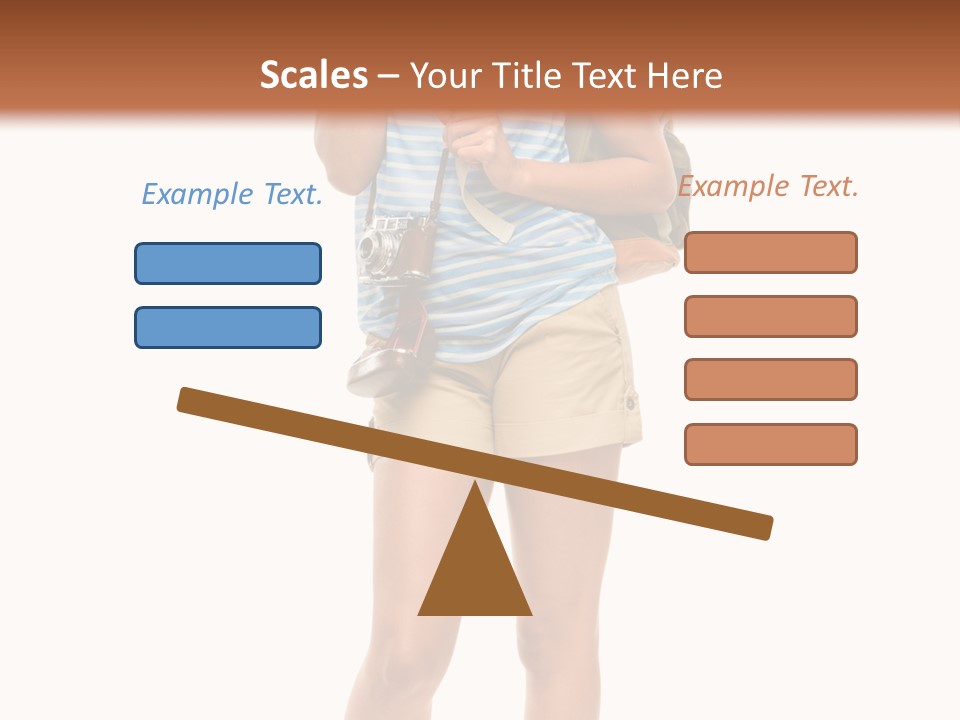 Immigration Portrait Travel PowerPoint Template