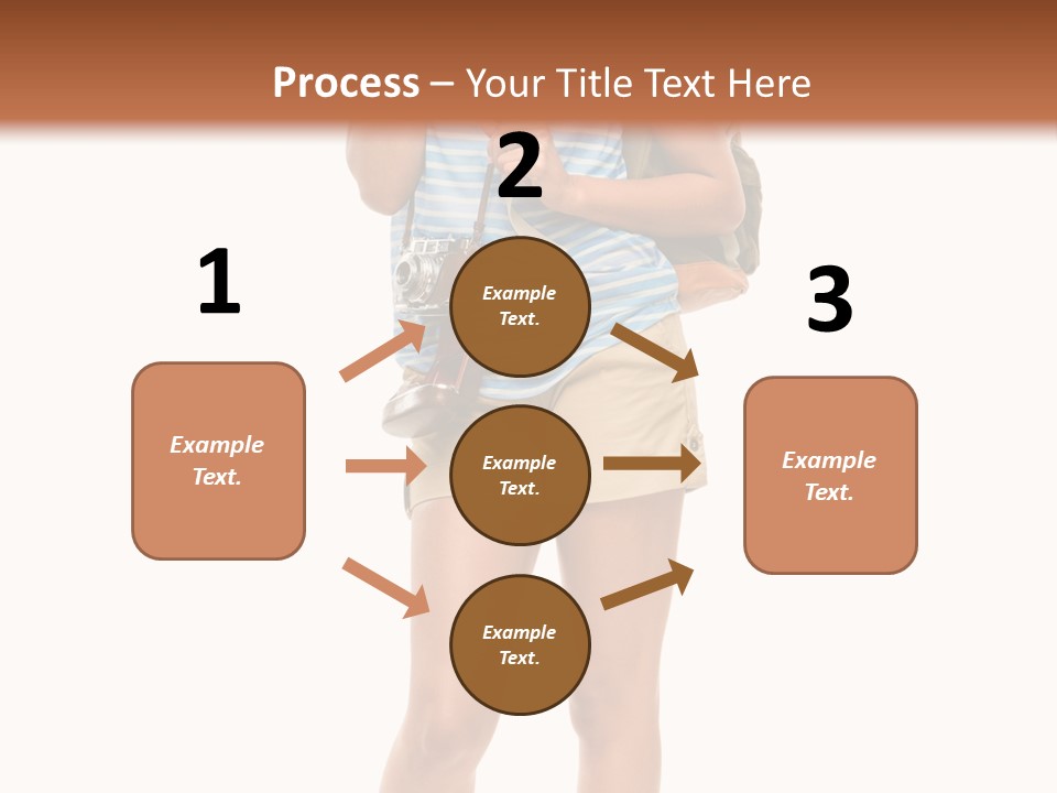 Immigration Portrait Travel PowerPoint Template