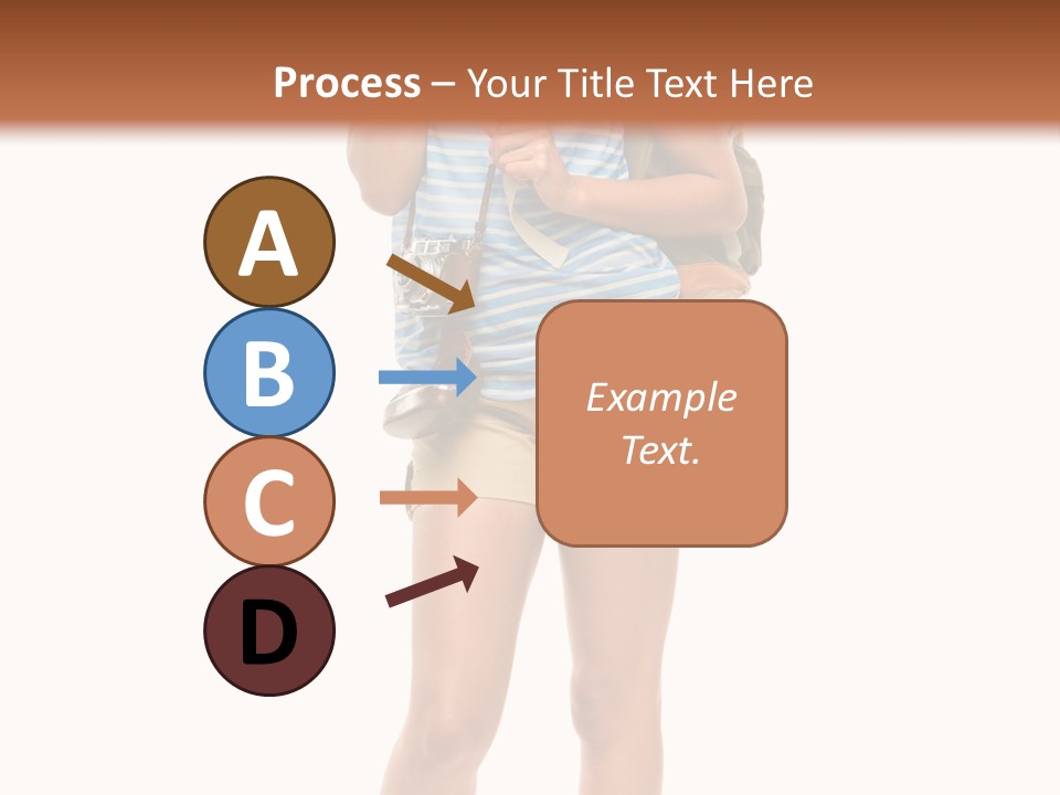 Immigration Portrait Travel PowerPoint Template