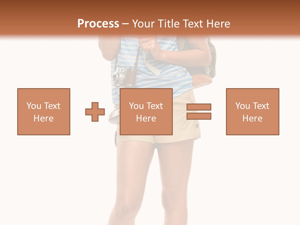 Immigration Portrait Travel PowerPoint Template