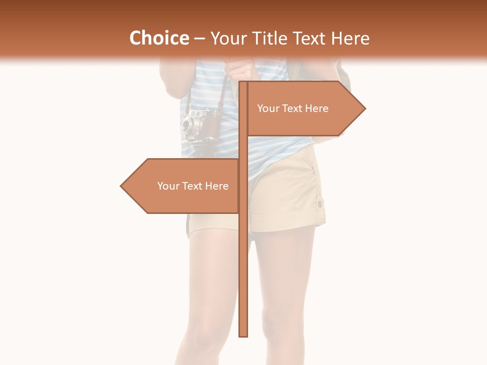 Immigration Portrait Travel PowerPoint Template