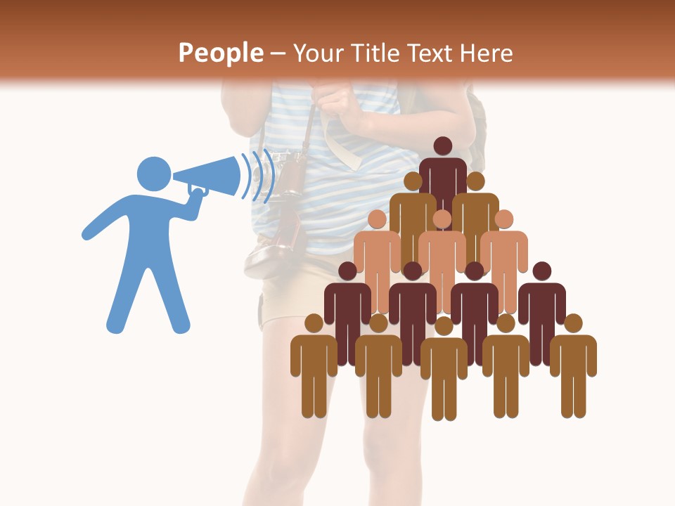 Immigration Portrait Travel PowerPoint Template