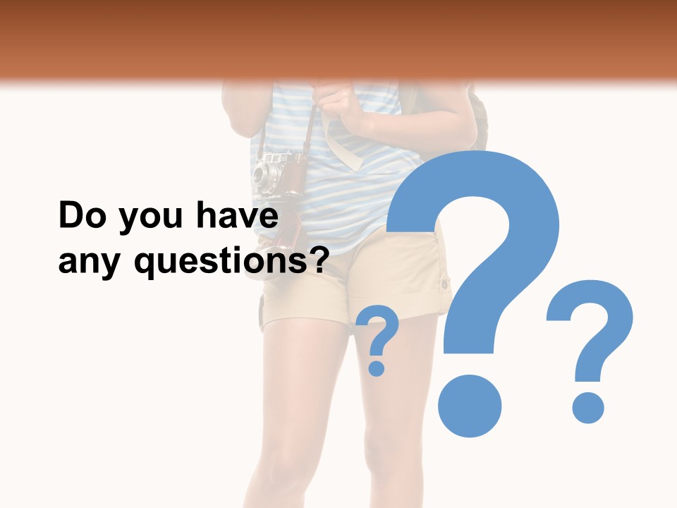 Immigration Portrait Travel PowerPoint Template