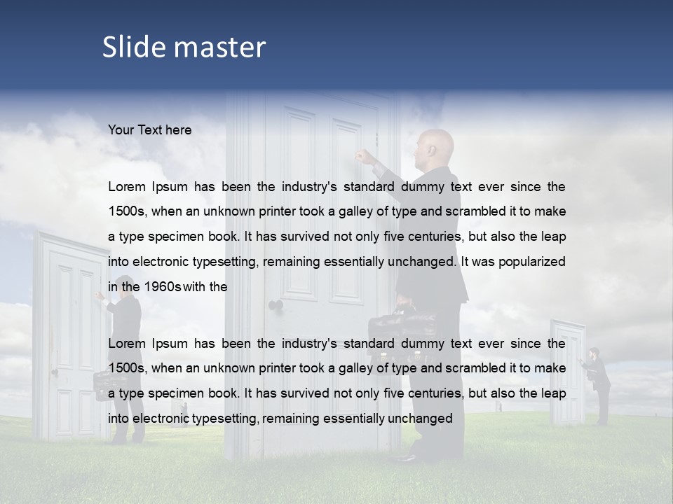 Briefcase Professional Sell PowerPoint Template