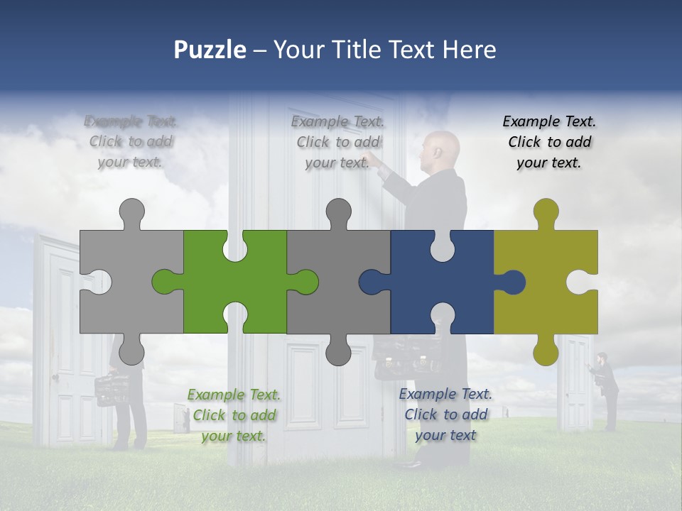 Briefcase Professional Sell PowerPoint Template
