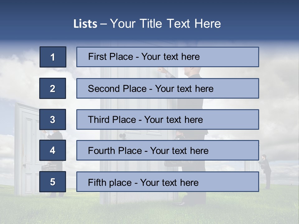 Briefcase Professional Sell PowerPoint Template