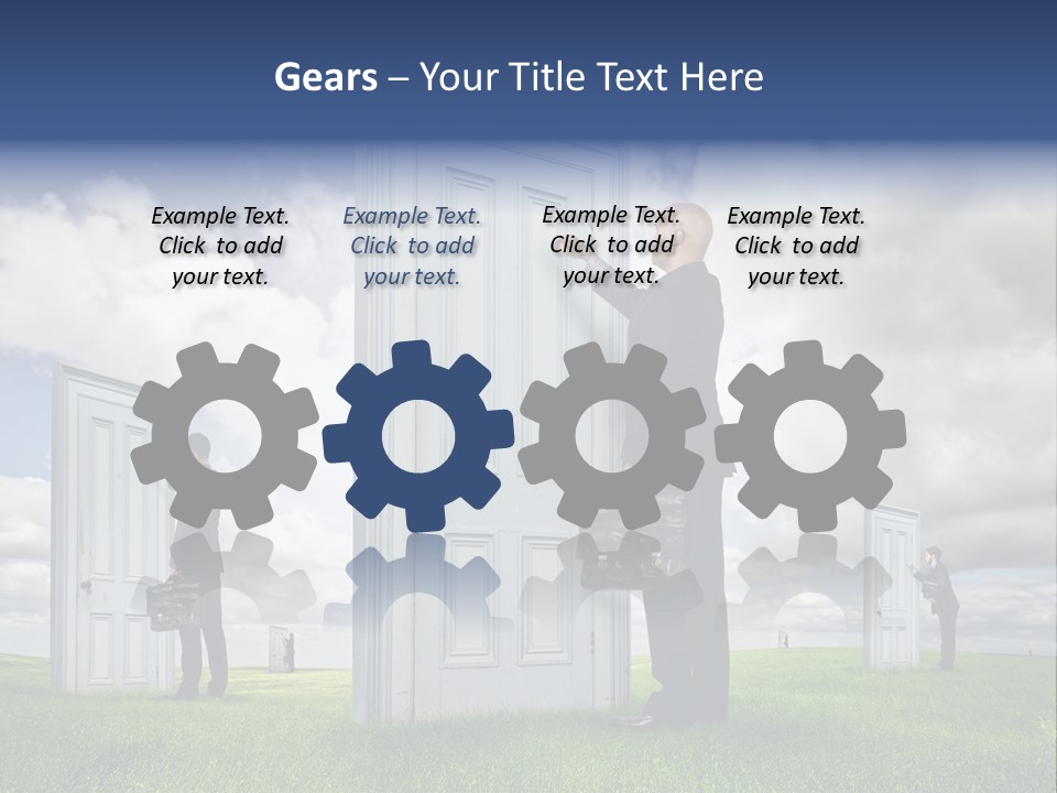 Briefcase Professional Sell PowerPoint Template