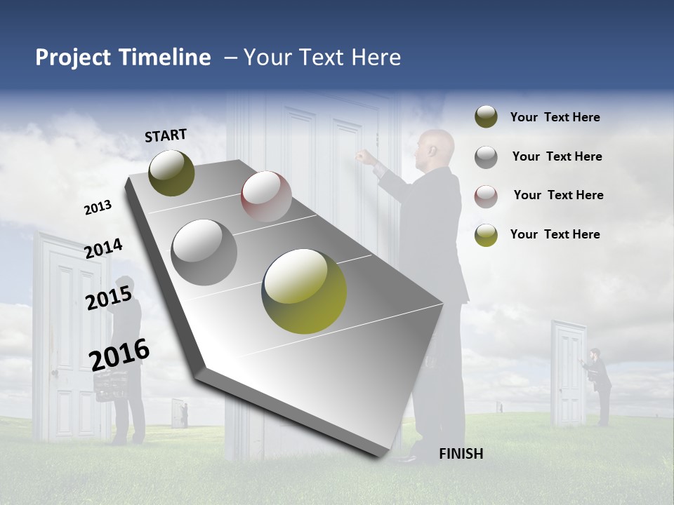 Briefcase Professional Sell PowerPoint Template