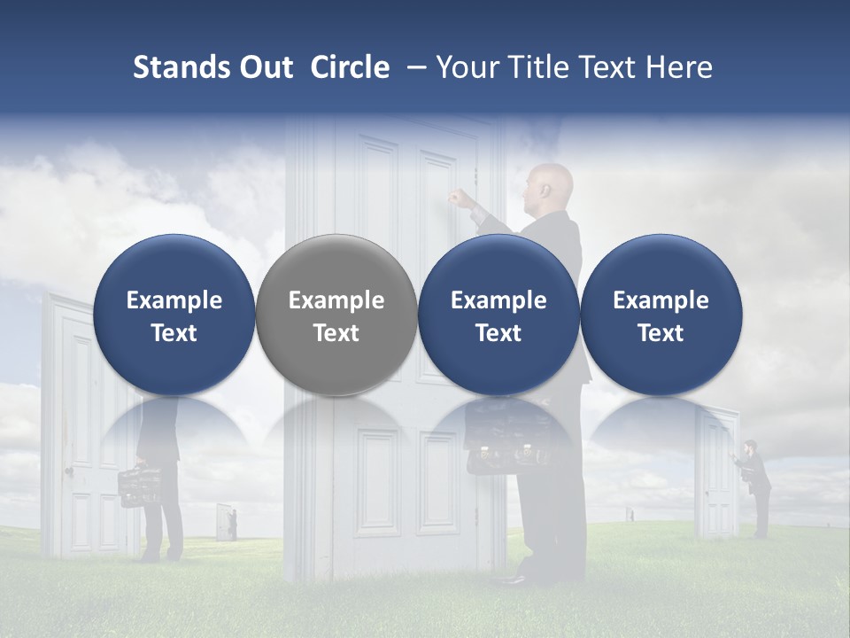 Briefcase Professional Sell PowerPoint Template