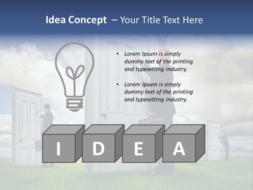 Briefcase Professional Sell PowerPoint Template