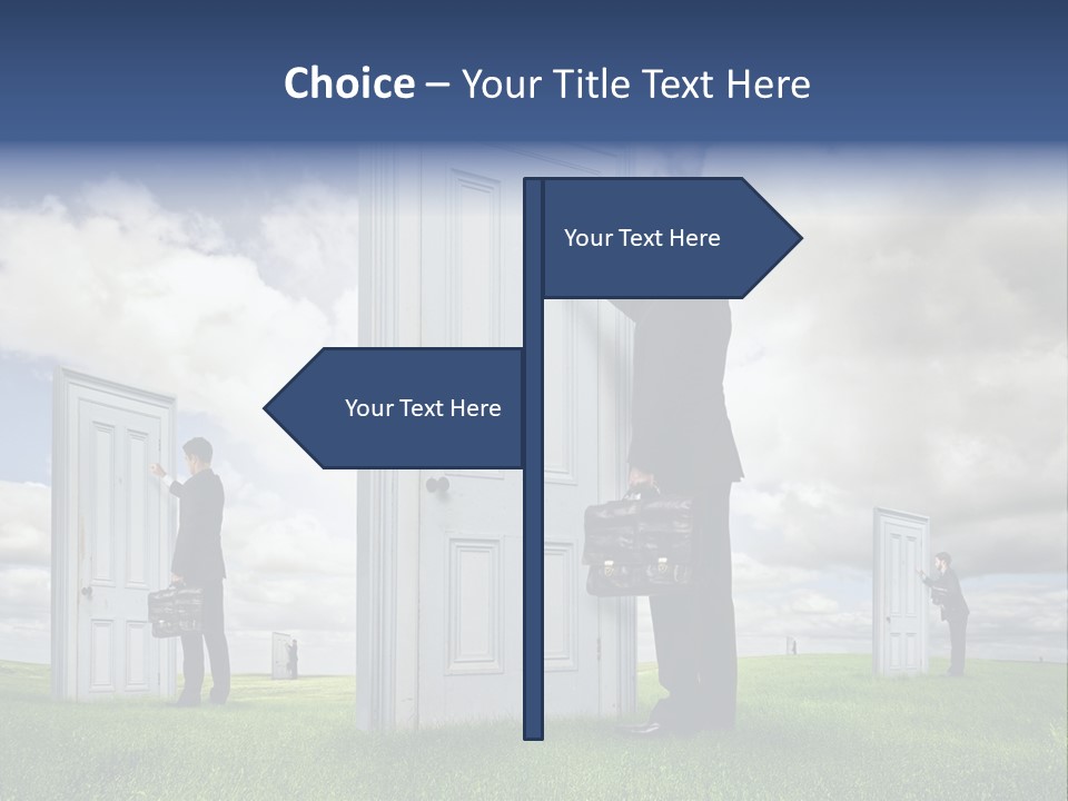 Briefcase Professional Sell PowerPoint Template