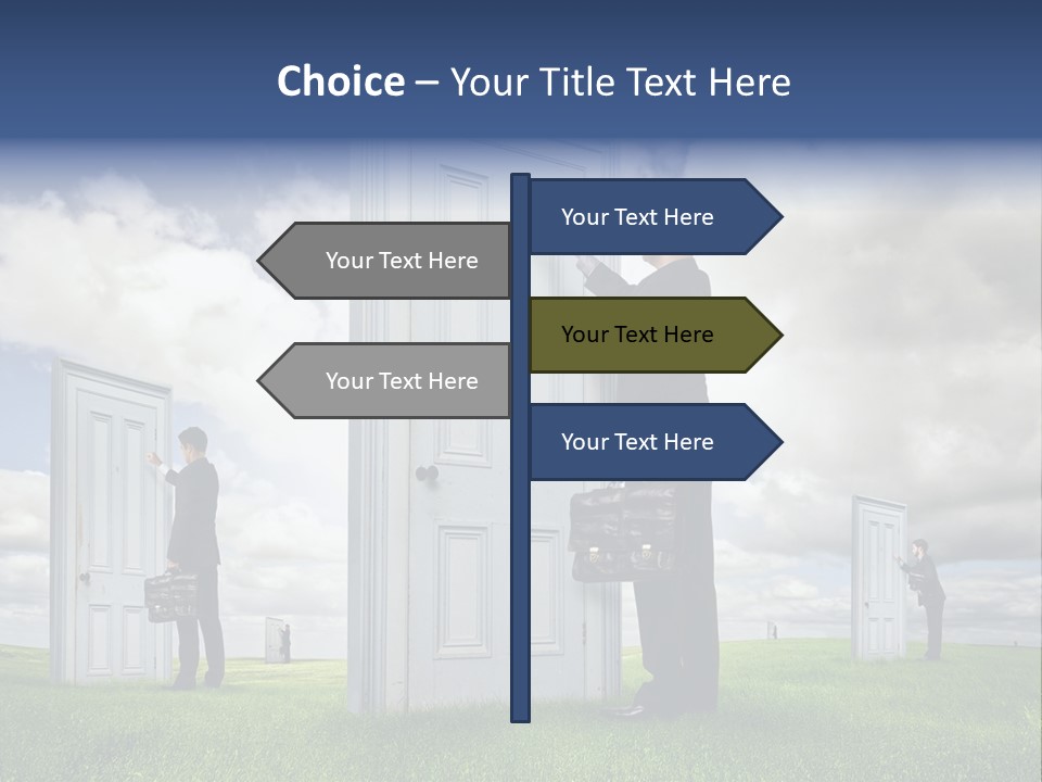 Briefcase Professional Sell PowerPoint Template
