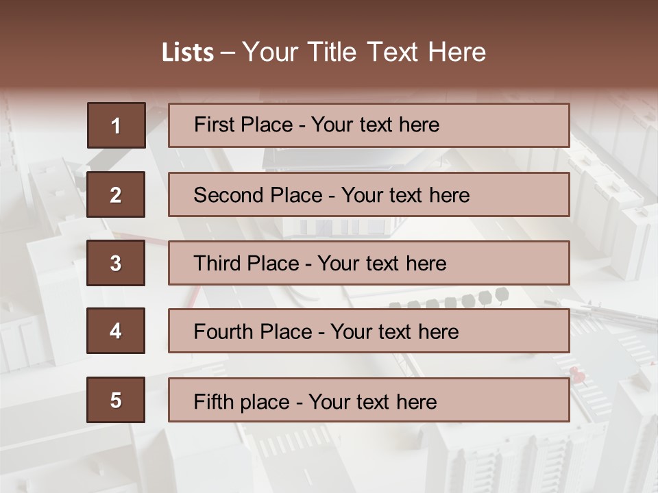 Bridge City Business PowerPoint Template