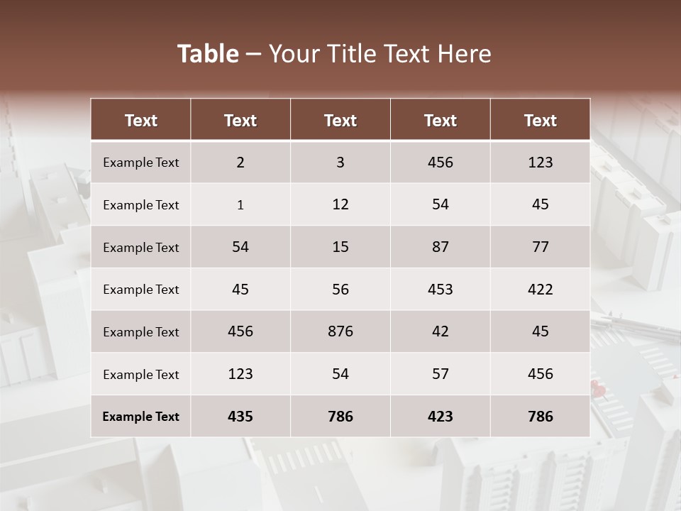 Bridge City Business PowerPoint Template