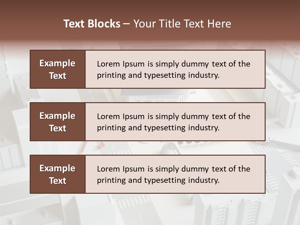 Bridge City Business PowerPoint Template