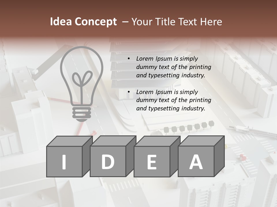 Bridge City Business PowerPoint Template