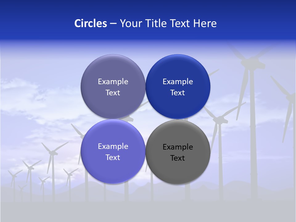Environmental Sustainable Electric PowerPoint Template