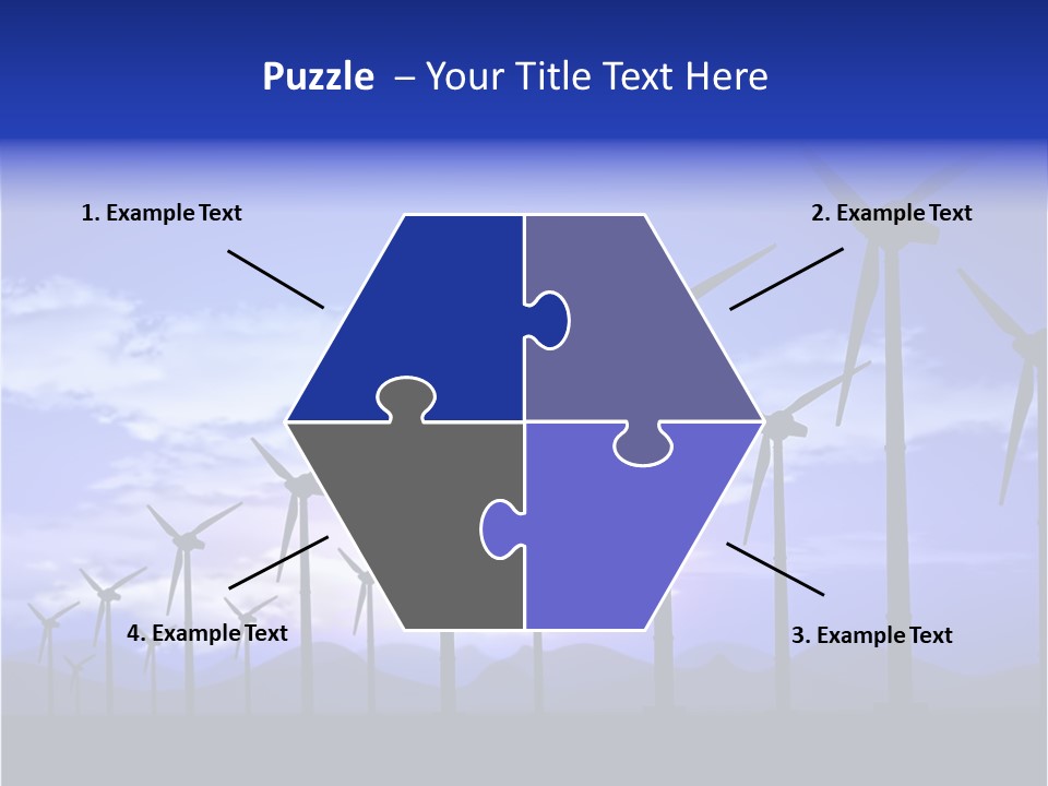 Environmental Sustainable Electric PowerPoint Template