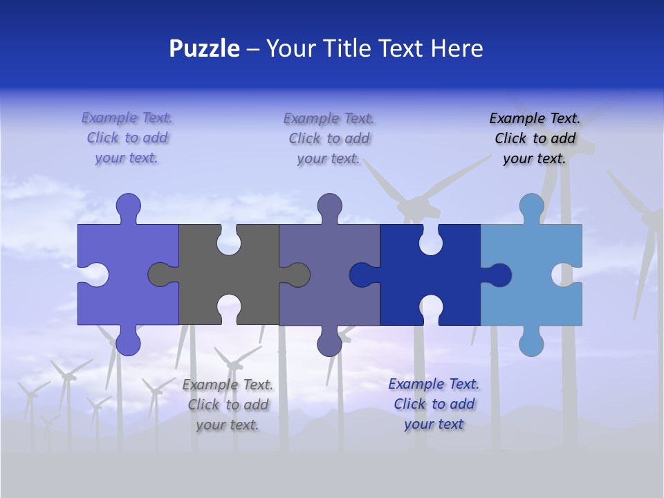 Environmental Sustainable Electric PowerPoint Template