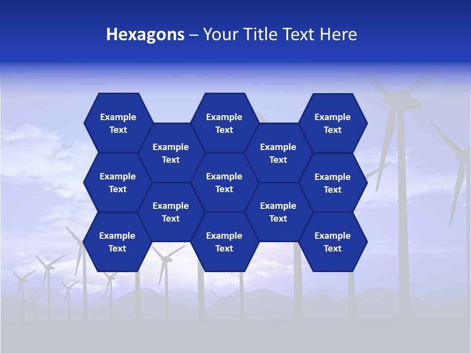 Environmental Sustainable Electric PowerPoint Template