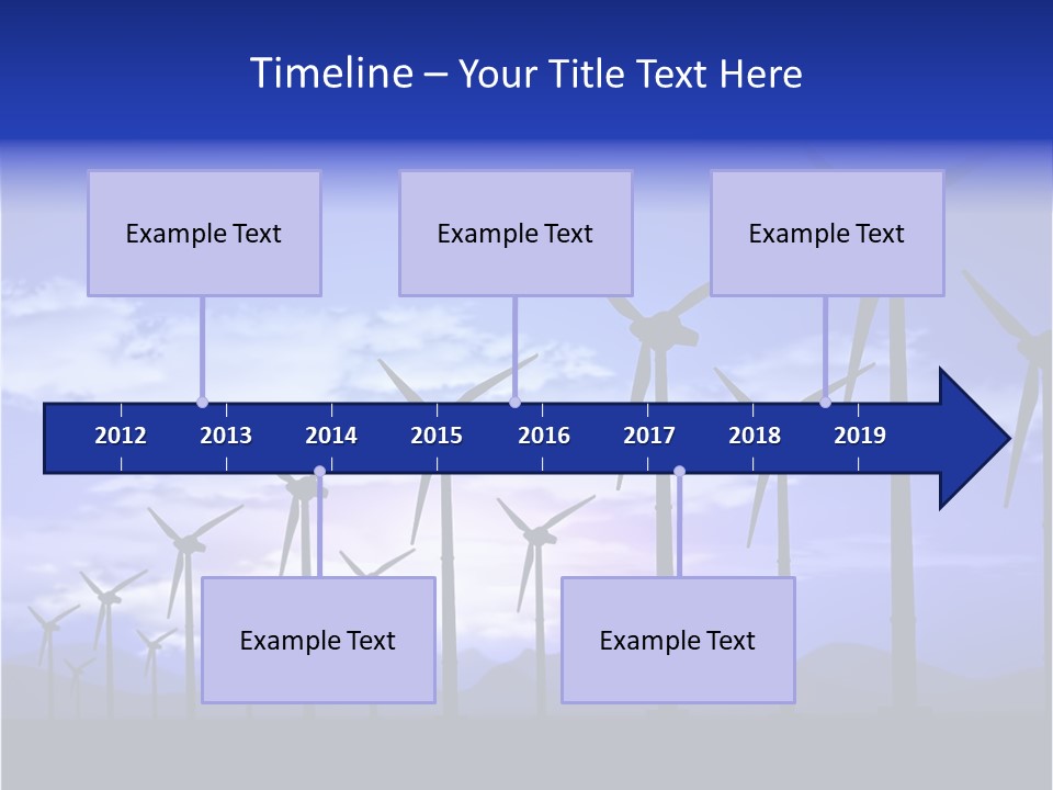 Environmental Sustainable Electric PowerPoint Template
