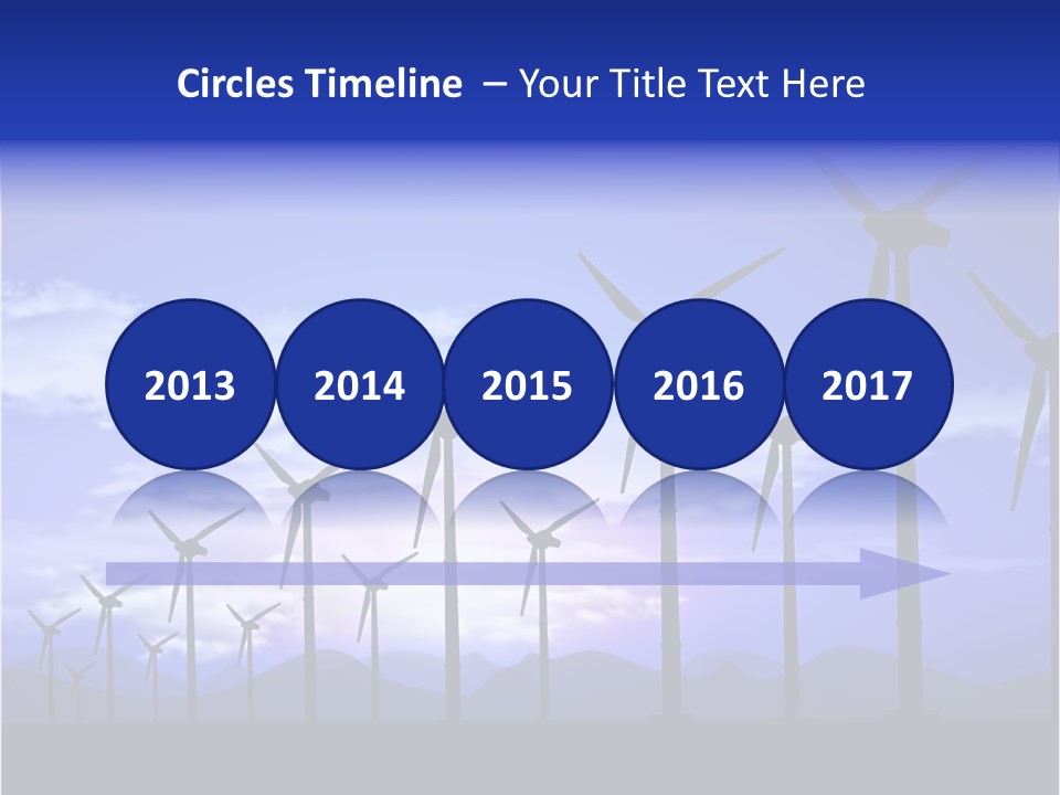 Environmental Sustainable Electric PowerPoint Template