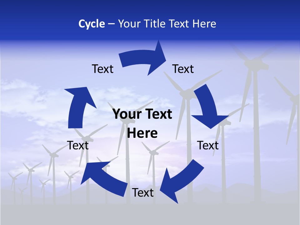 Environmental Sustainable Electric PowerPoint Template