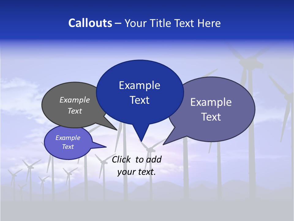 Environmental Sustainable Electric PowerPoint Template