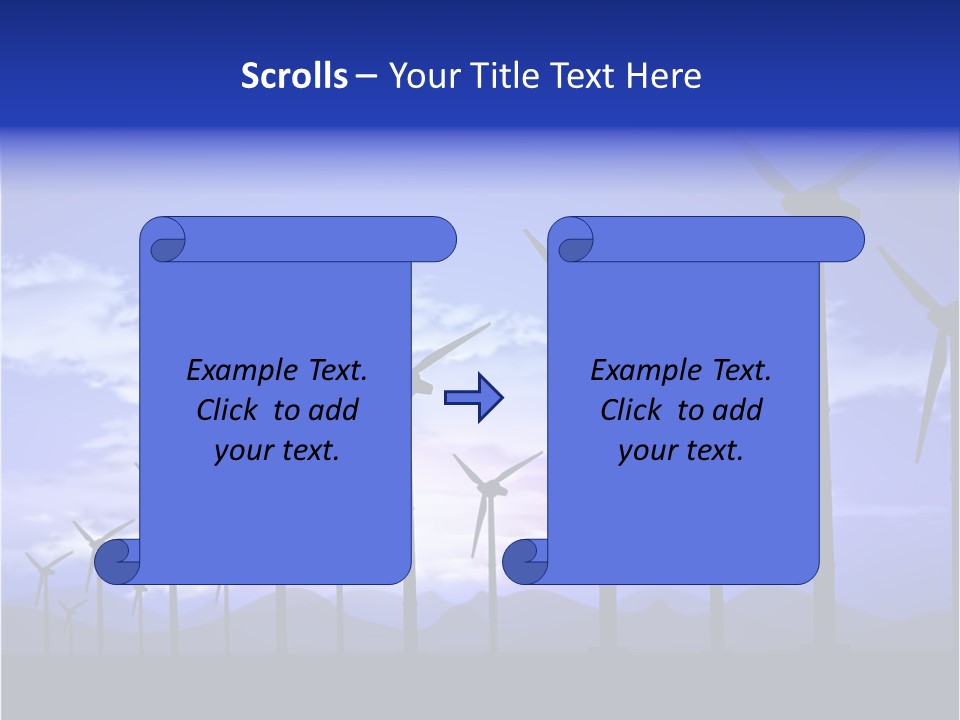 Environmental Sustainable Electric PowerPoint Template