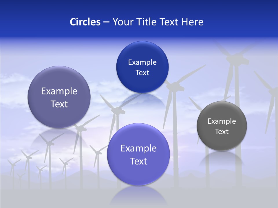 Environmental Sustainable Electric PowerPoint Template