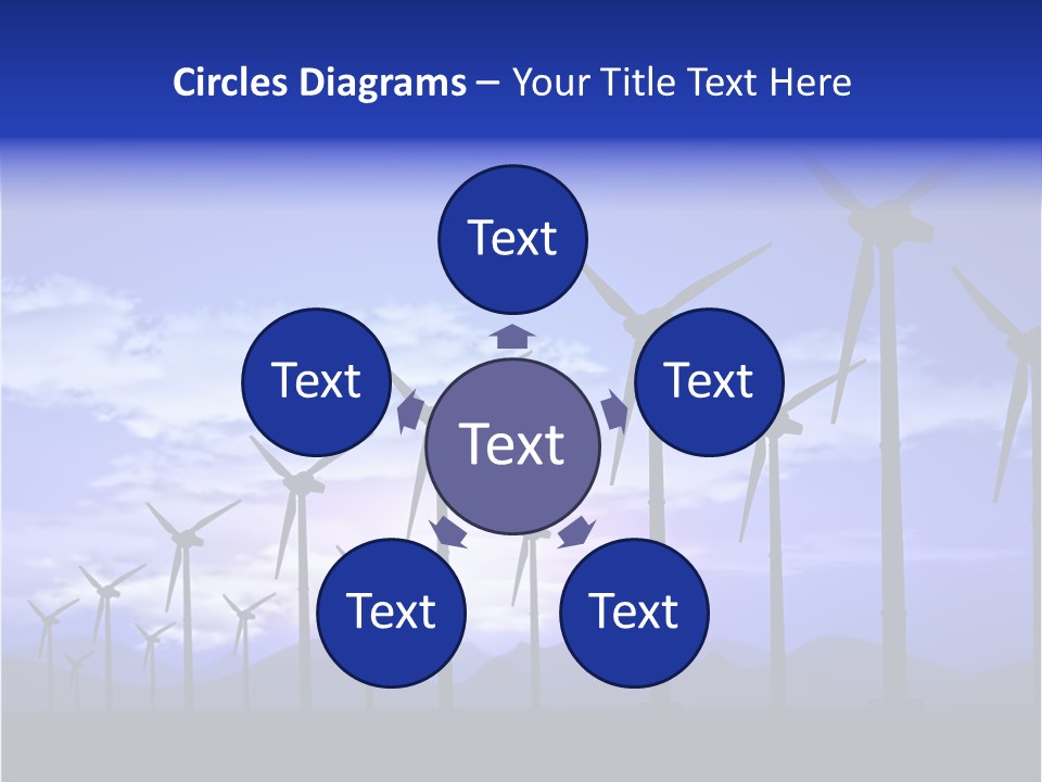 Environmental Sustainable Electric PowerPoint Template