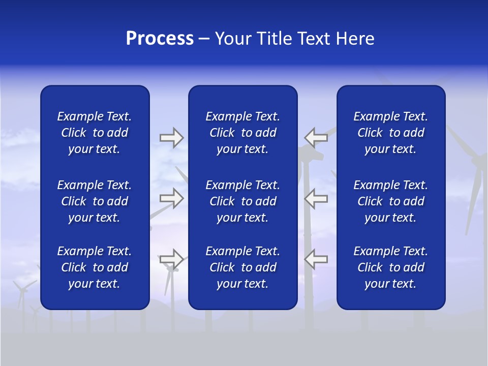 Environmental Sustainable Electric PowerPoint Template