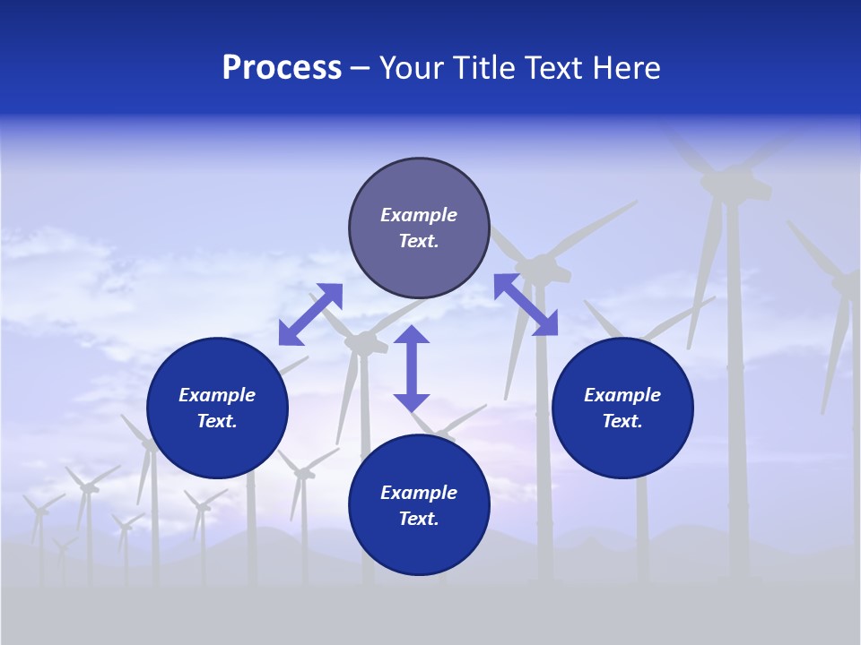 Environmental Sustainable Electric PowerPoint Template