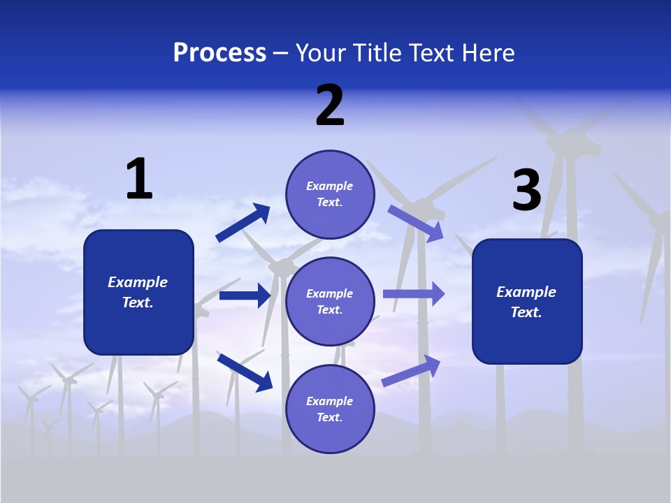 Environmental Sustainable Electric PowerPoint Template