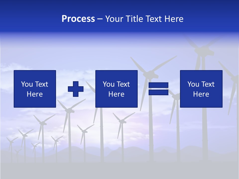 Environmental Sustainable Electric PowerPoint Template