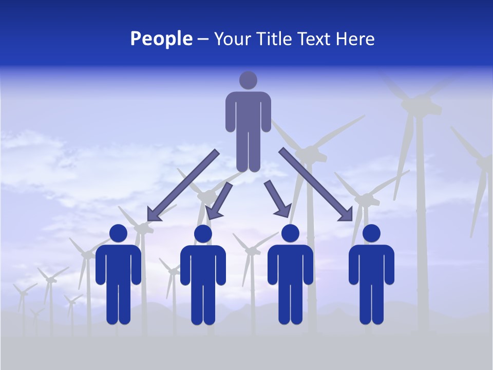 Environmental Sustainable Electric PowerPoint Template