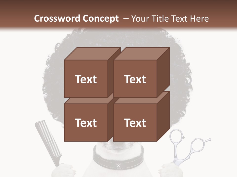 Care Head Hair PowerPoint Template