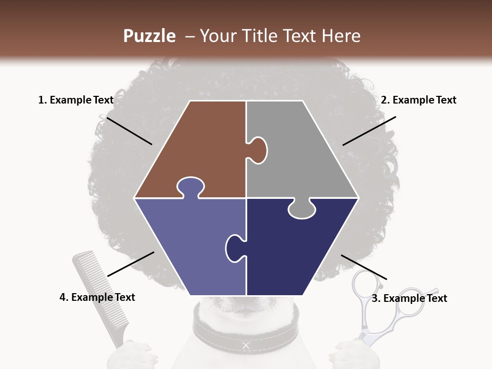 Care Head Hair PowerPoint Template