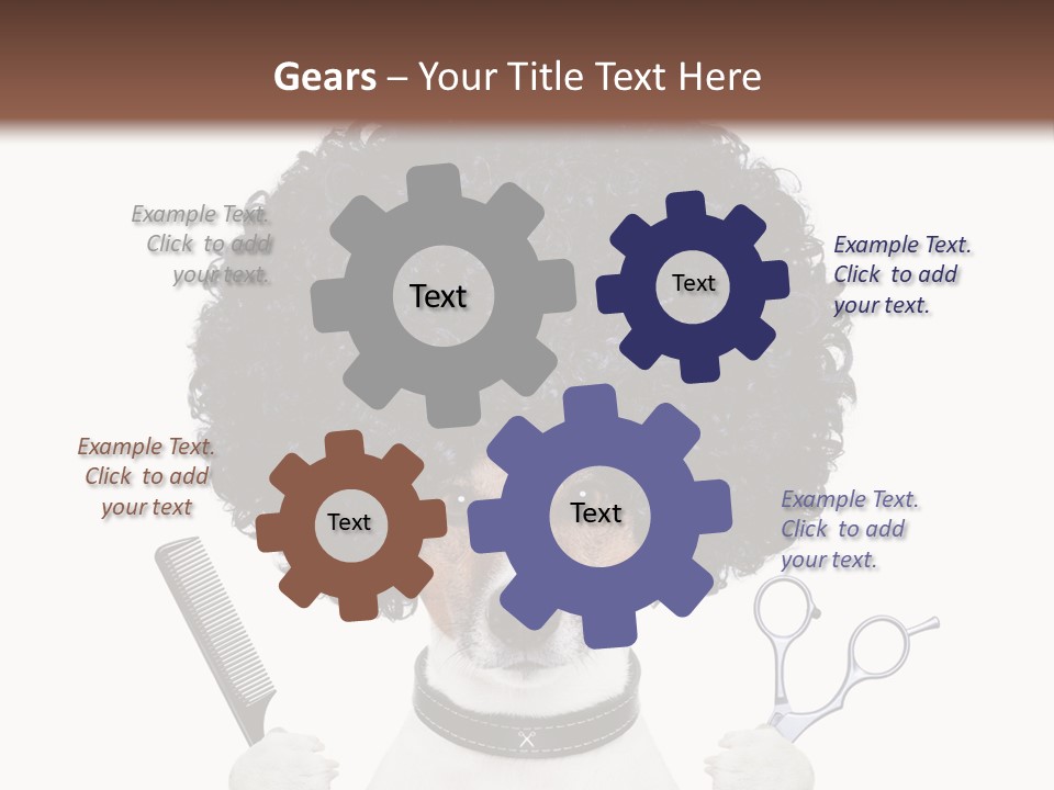 Care Head Hair PowerPoint Template