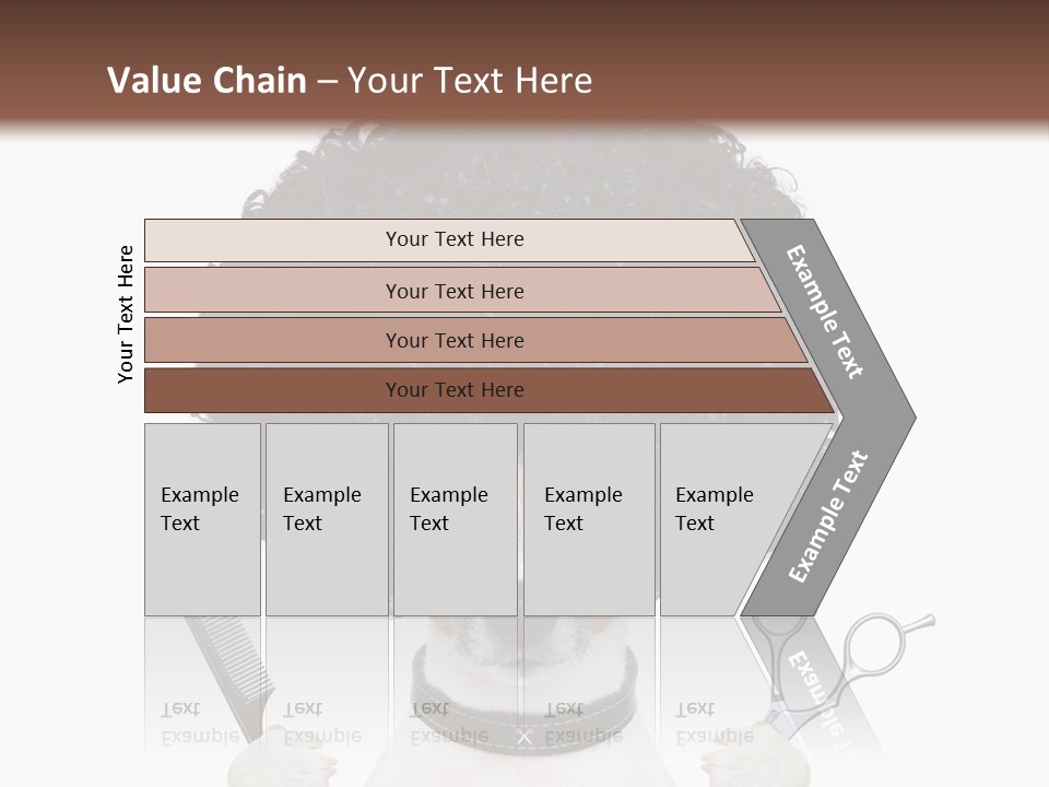 Care Head Hair PowerPoint Template
