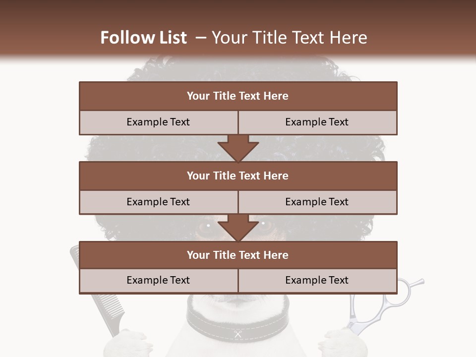 Care Head Hair PowerPoint Template
