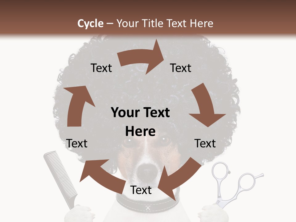 Care Head Hair PowerPoint Template