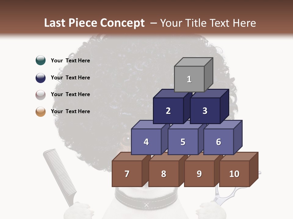 Care Head Hair PowerPoint Template