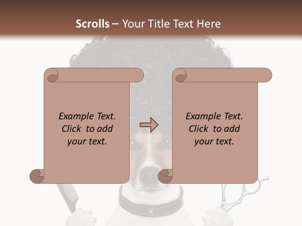 Care Head Hair PowerPoint Template