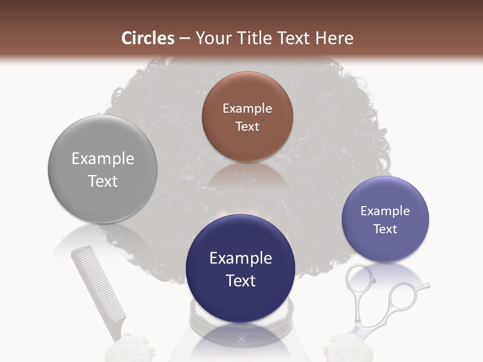 Care Head Hair PowerPoint Template